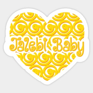 Jalebi baby Sticker